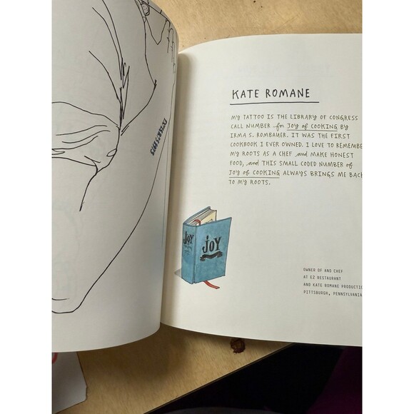 Knives and Ink Chef’s & The Stories Behind Their Tattoos (and recipes) Book HC - Picture 6 of 7